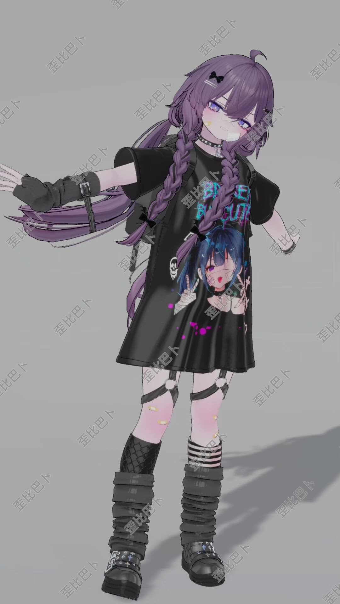 VRChat成品模 Milfy 紫色系