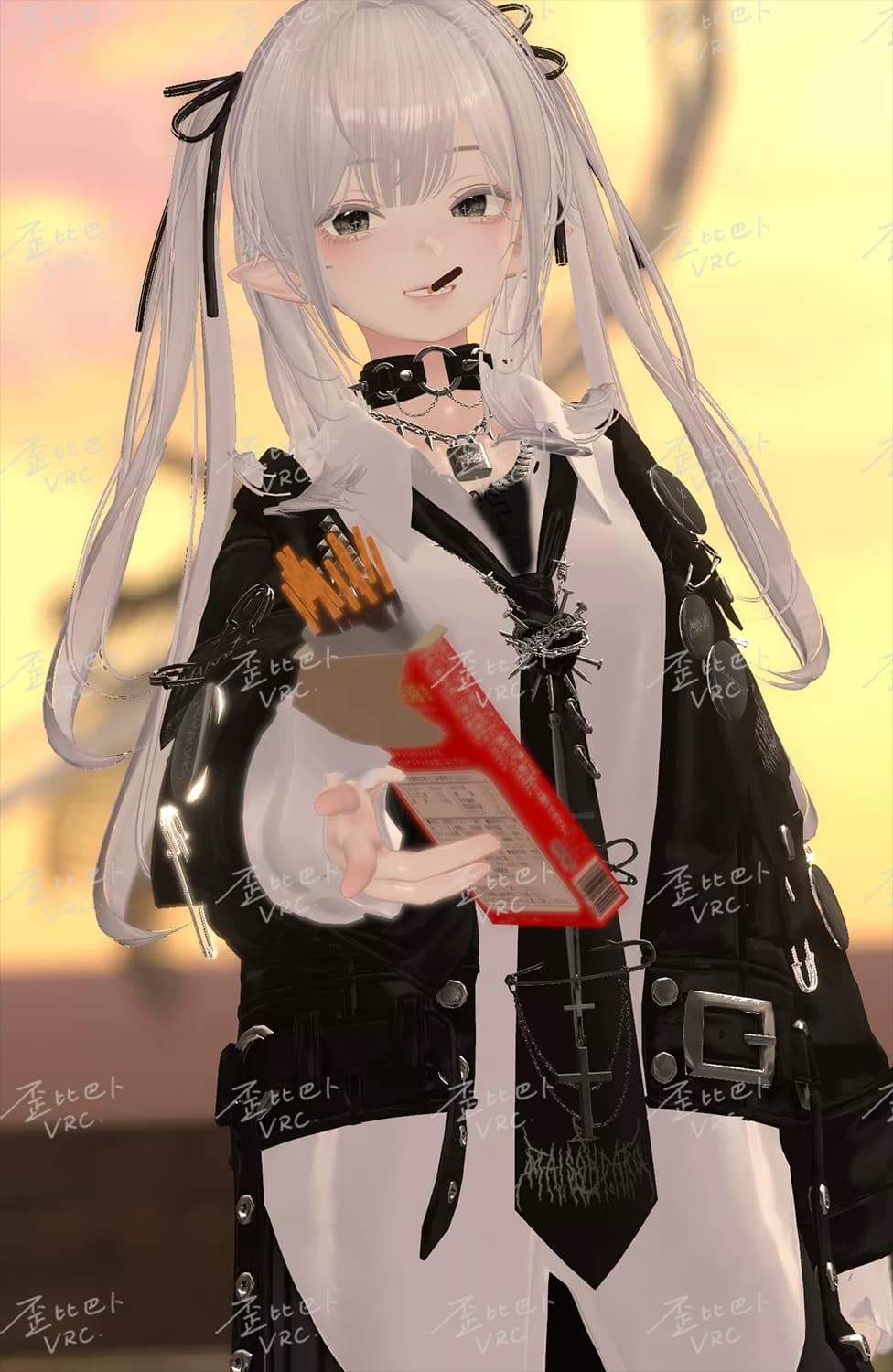 【VRChat成品模】Shinra 白